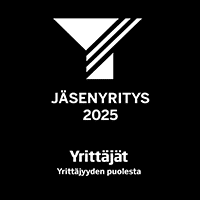 Yrittäjyyden puolesta banneri 2025.